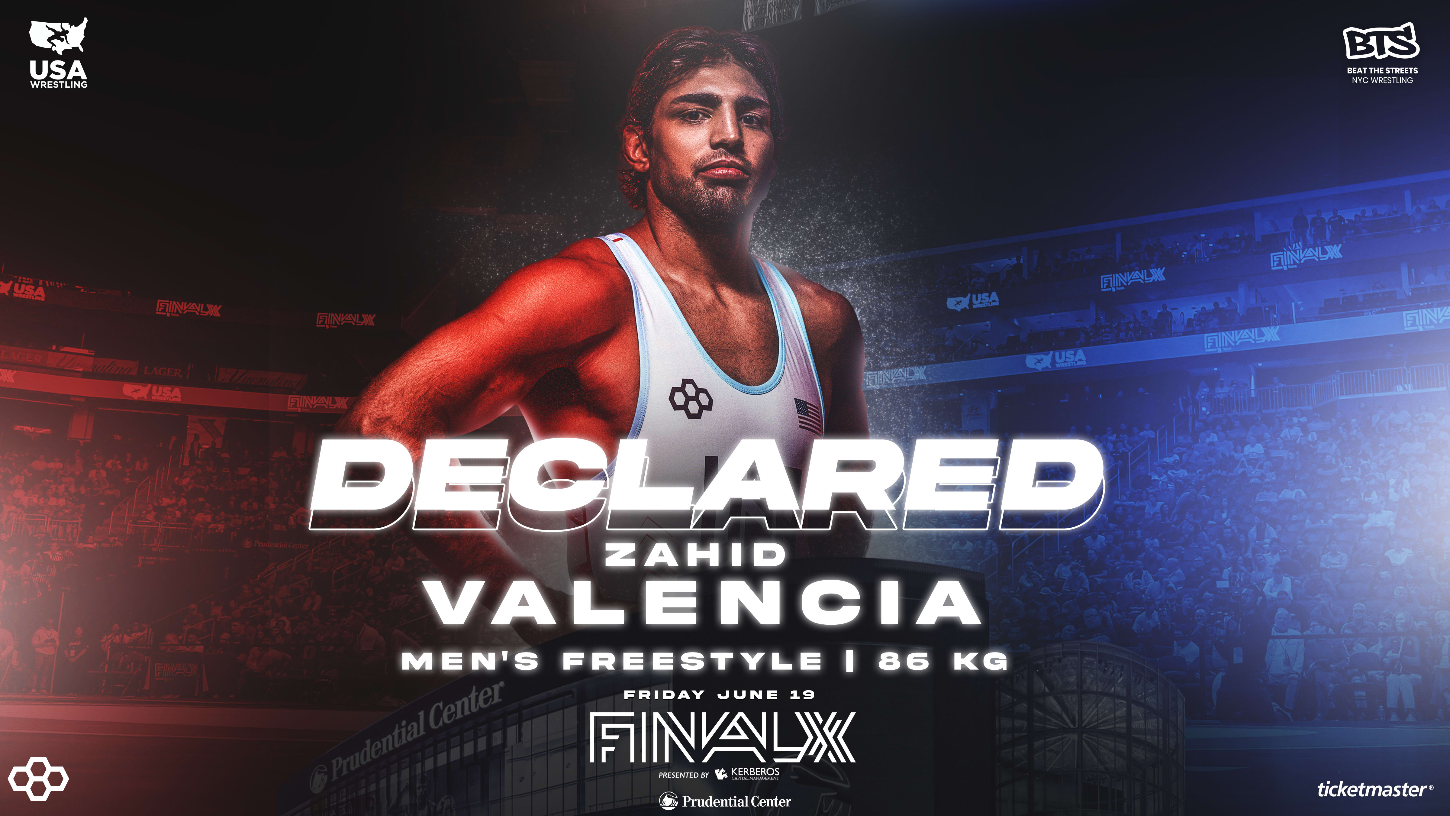 Zahid Valencia accepts 86 kg men's freestyle berth at 2026 Final X